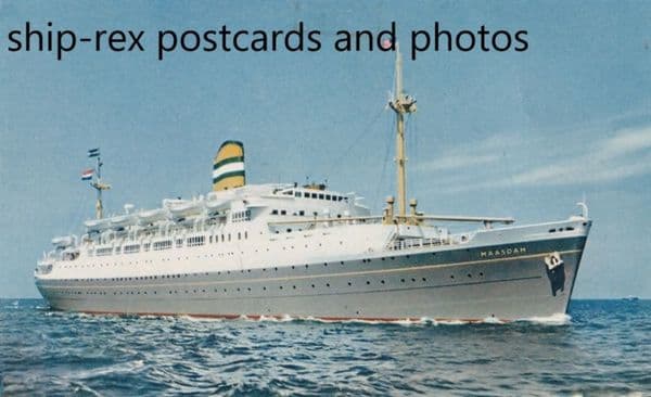 MAASDAM (1952, Holland America)~c2