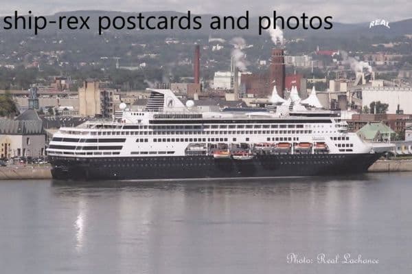 MAASDAM (1993, Holland America Line) postcard (b)