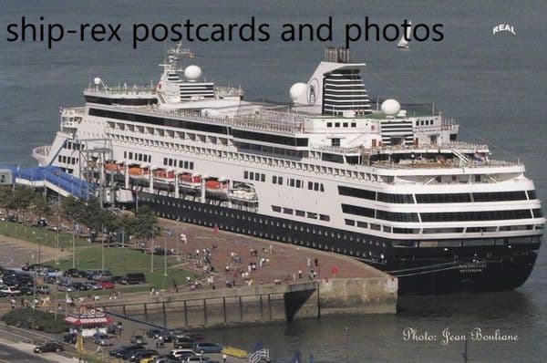 MAASDAM (1993, Holland America Line) postcard (c)