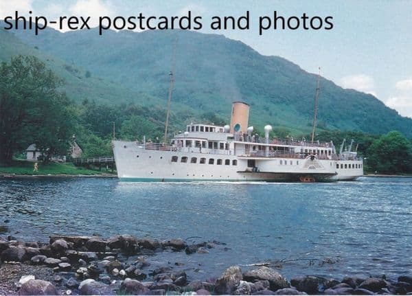 MAID OF THE LOCH at Ardlui Pier