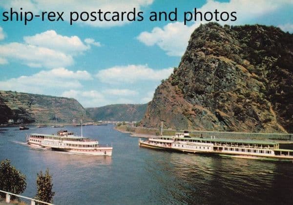 MAINZ, & others, passing the Lorelei
