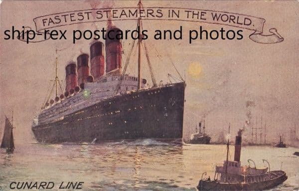 MAURETANIA (1907, Cunard Line) b