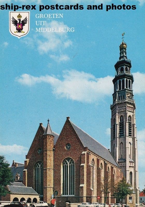 Middelburg (Zeeland) Lange Jan, postcard (b)