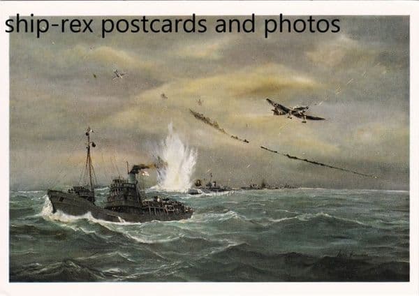 Minesweepers under attack