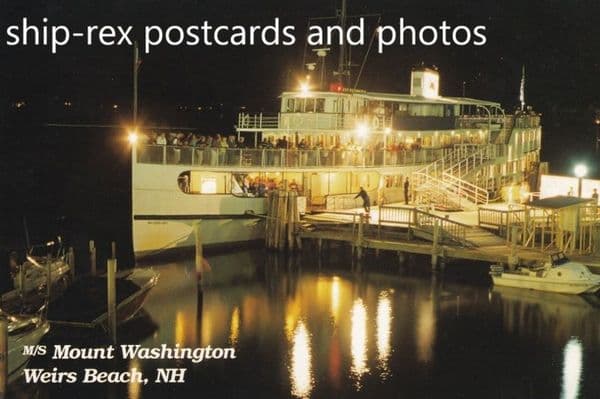 MOUNT WASHINGTON (1940b, Lake Winnipesaukee) b