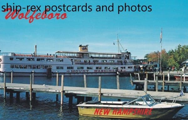 MOUNT WASHINGTON (1940b, Lake Winnipesaukee) c