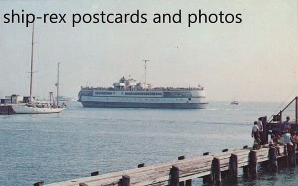NANTUCKET (1974, Woods Hole...Steamship Authority)~a