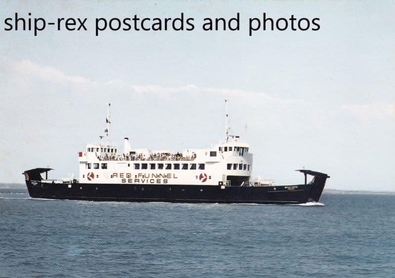 NETLEY CASTLE (1974a, Red Funnel)~a2