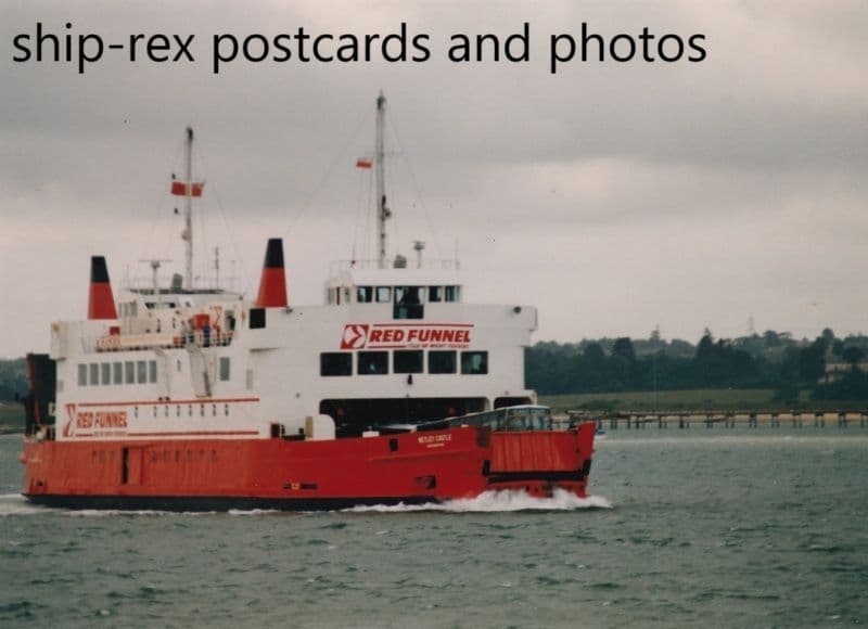 NETLEY CASTLE (1974c, Red Funnel)