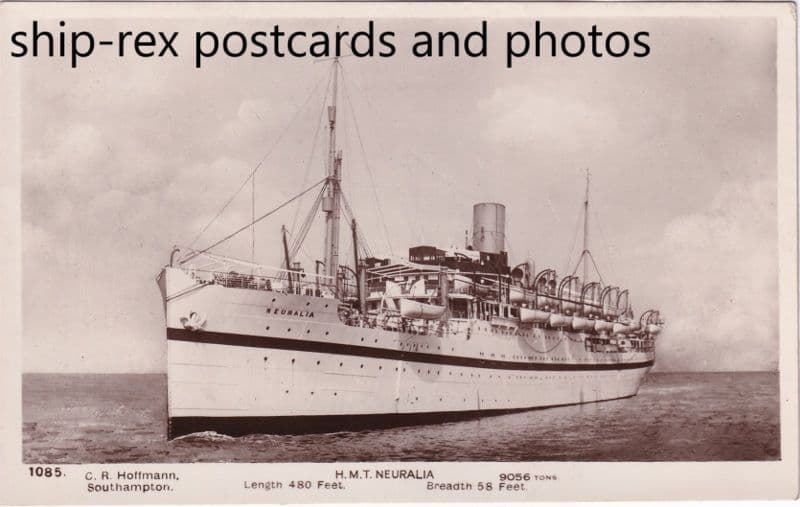 NEURALIA (1912b, British India Line)