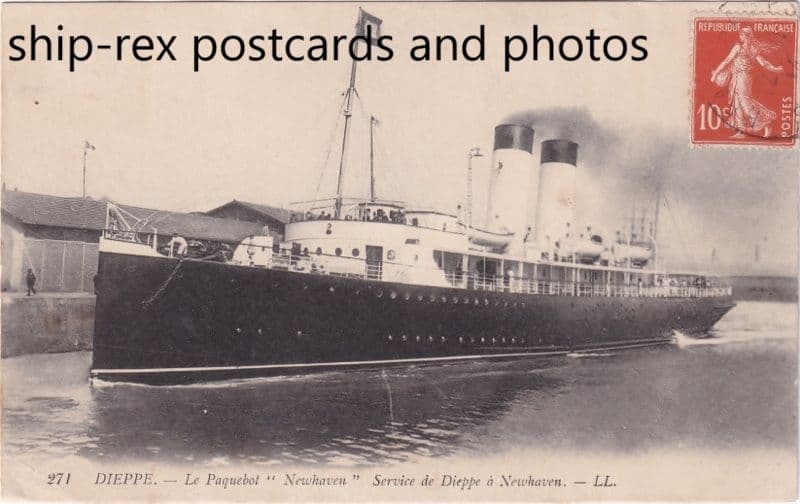 NEWHAVEN (1911a, London Brighton & SC Railway)~a