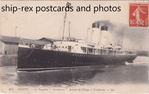 NEWHAVEN (1911a, London Brighton & SC Railway)~a