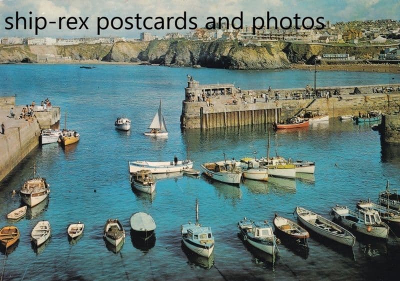 Newquay, Cornwall, harbour~a