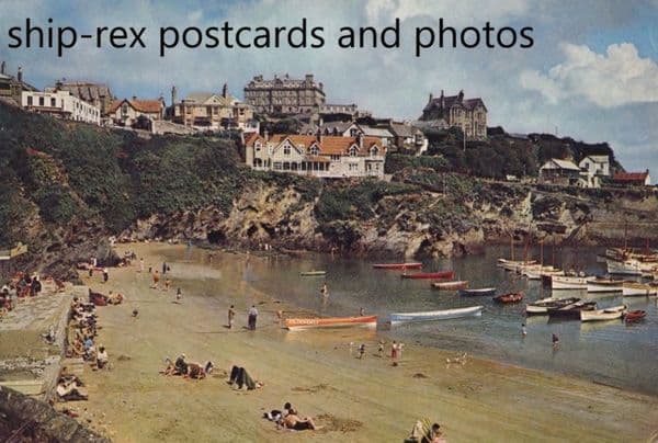 Newquay harbour, Cornwall d