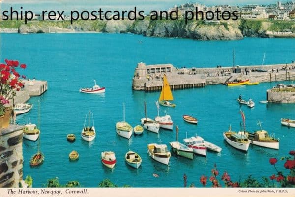 Newquay harbour, Cornwall e