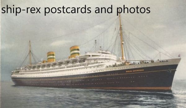 NIEUW AMSTERDAM (1938a, Holland America)~b
