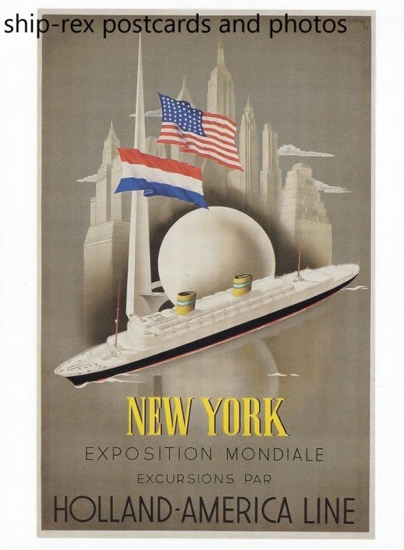 NIEUW AMSTERDAM (1938a, Holland America)~c