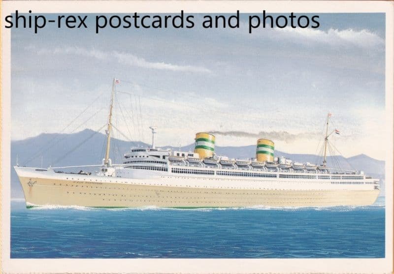 NIEUW AMSTERDAM (1938b, Holland America)~a