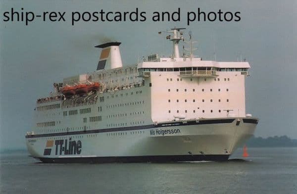 NILS HOLGERSSON (1987, TT-Line) postcard