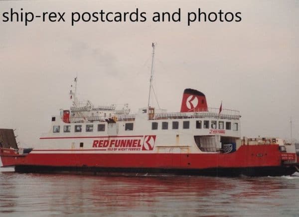 NORRIS CASTLE (1968c, Red Funnel)~a