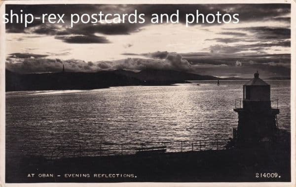 Oban, Argyllshire, evening view