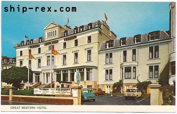 Oban, Great Western Hotel - postcard