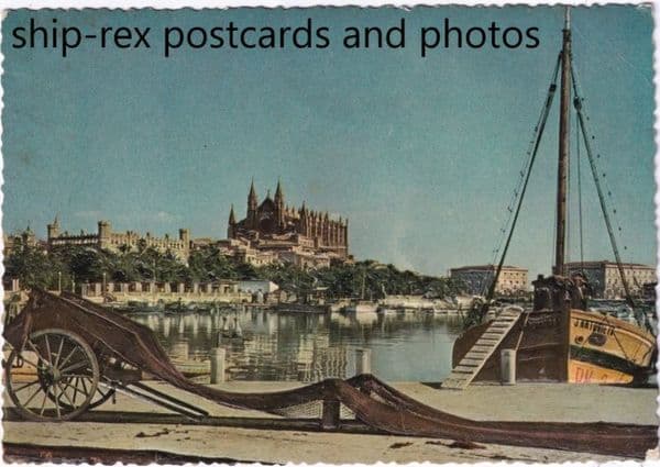 Palma, Mallorca, port & cathedral