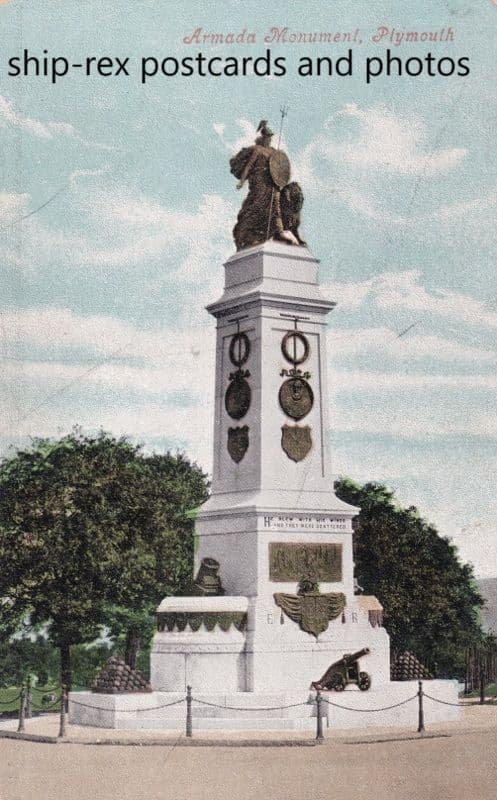 Plymouth, Devon, Armada Monument