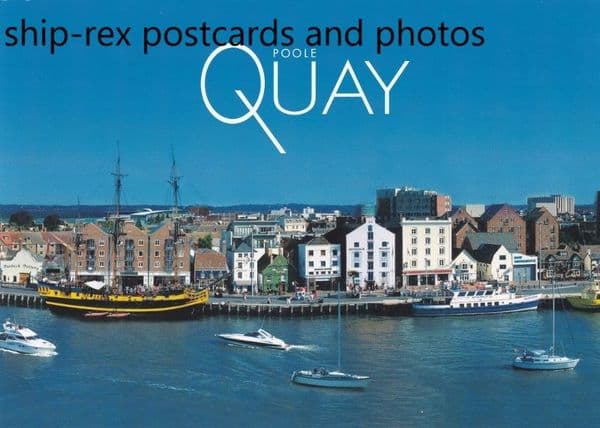 Poole Harbour, Dorset, the quay b
