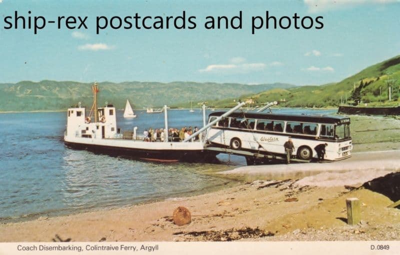 PORTREE (1965b, Colintraive ferry) c