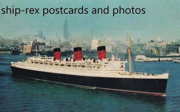 QUEEN MARY (1936c, Cunard Line) c1