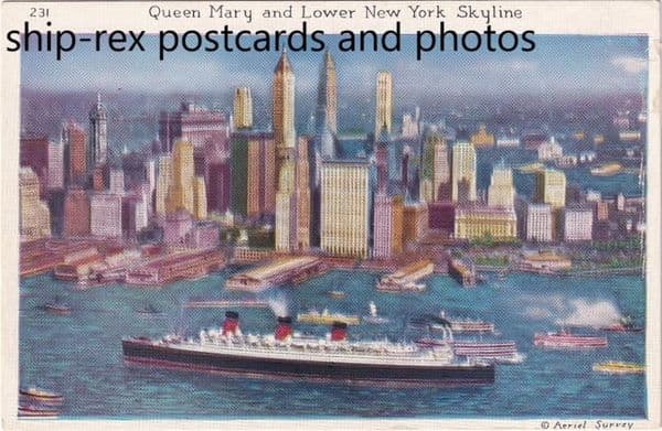 QUEEN MARY (1936c, Cunard Line) e