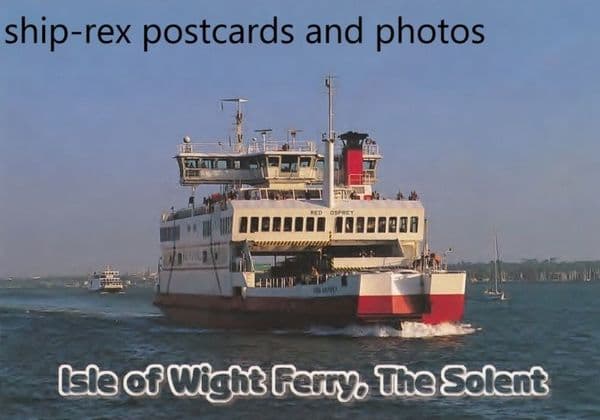 RED OSPREY (1994a, Red Funnel) c
