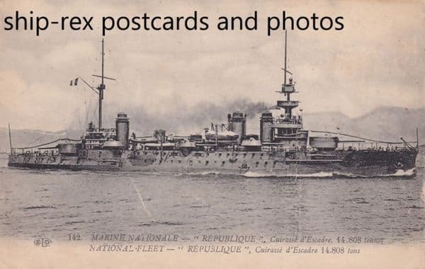 REPUBLIQUE (1906, French Navy) a