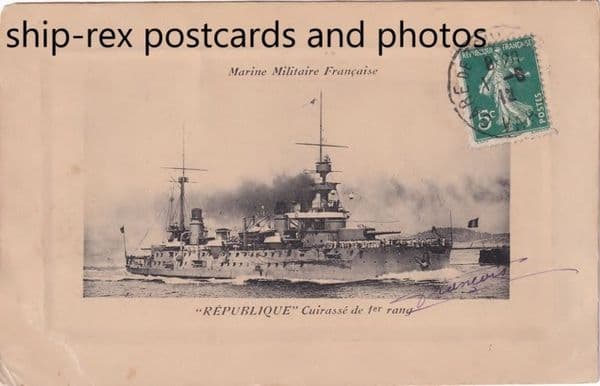 REPUBLIQUE (1906, French Navy) b