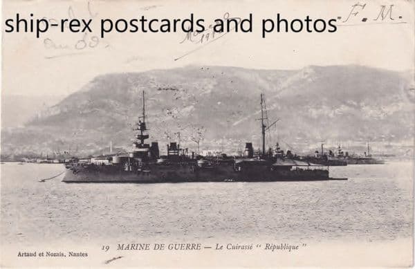 REPUBLIQUE (1906, French Navy) c