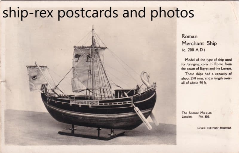 Roman Merchant Ship STOCK IMAGE, , 10316493, 01A87KM0 , Science Museum