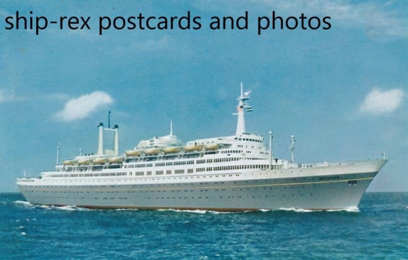 ROTTERDAM (1959a, Holland America) f1