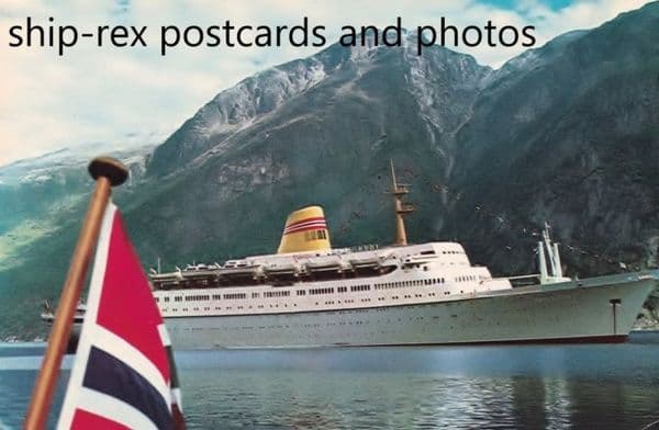 SAGAFJORD (1965a, Norwegian America) b