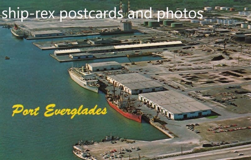 SANTA MARIA (1950) & HANSEATIC at Port Everglades
