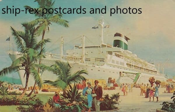 SANTA ROSA, SANTA PAULA (1958, Grace Line)