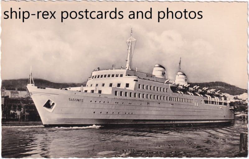 SASSNITZ (1959, Deutsche Reichsbahn) a