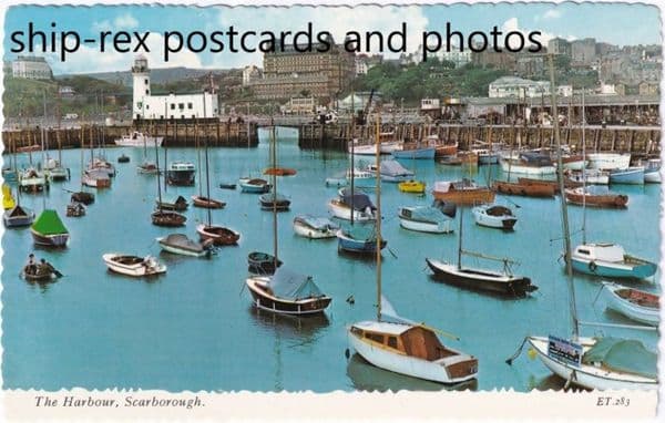 Scarborough harbour, Yorkshire a