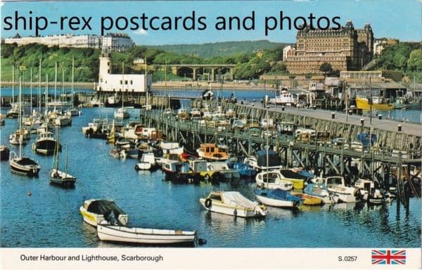 Scarborough harbour, Yorkshire b2