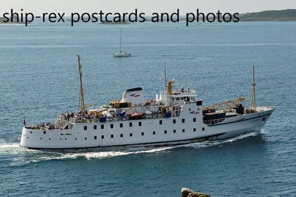 SCILLONIAN III (1977c, Isles Of Scilly SS Co) a