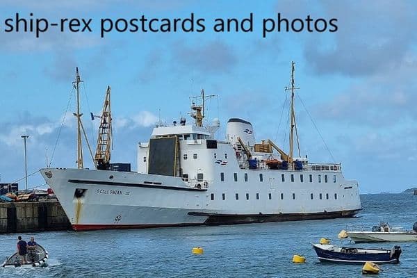 SCILLONIAN III (1977c, Isles Of Scilly SS Co) c