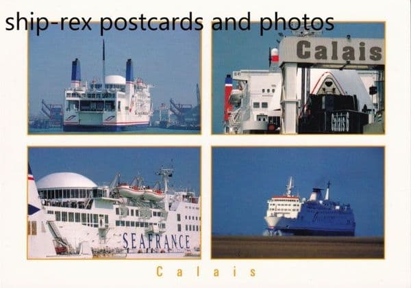 SeaFrance ferries at Calais