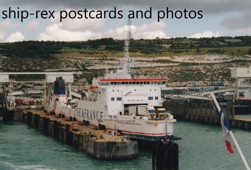 SeaFrance ferries at Calais