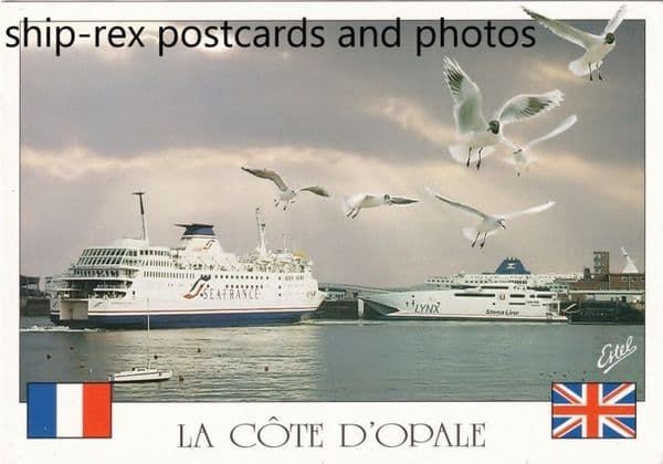 SEAFRANCE RENOIR & STENA LYNX at Calais