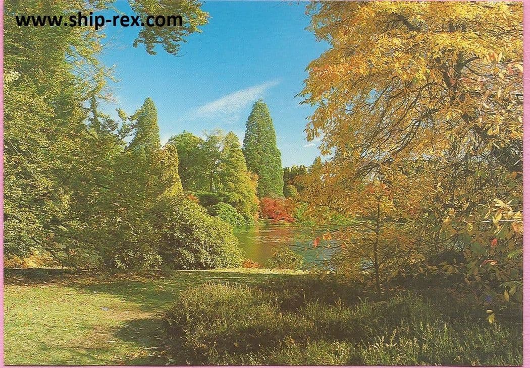 Sheffield Park Gardens, Autumn View - postcard